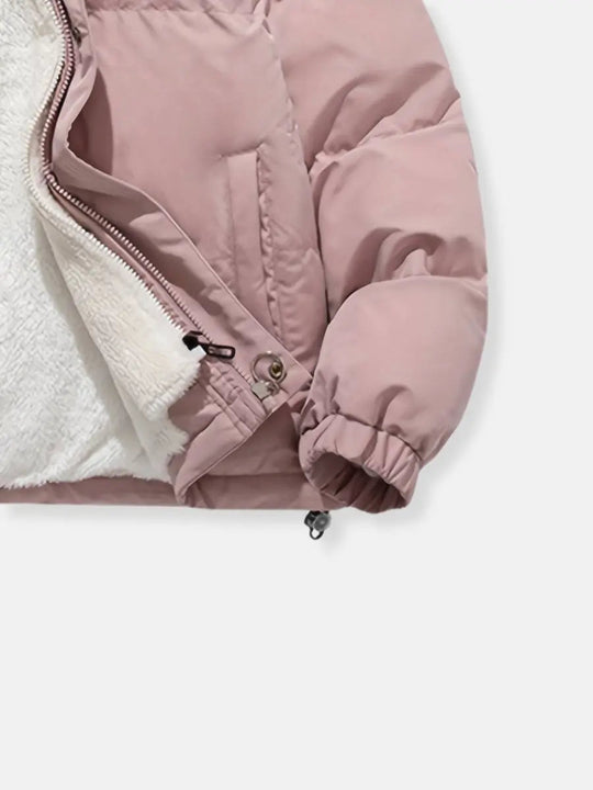 EB | Warme Reißverschluss Winterjacke Komfort und Stil für Kalte Tage