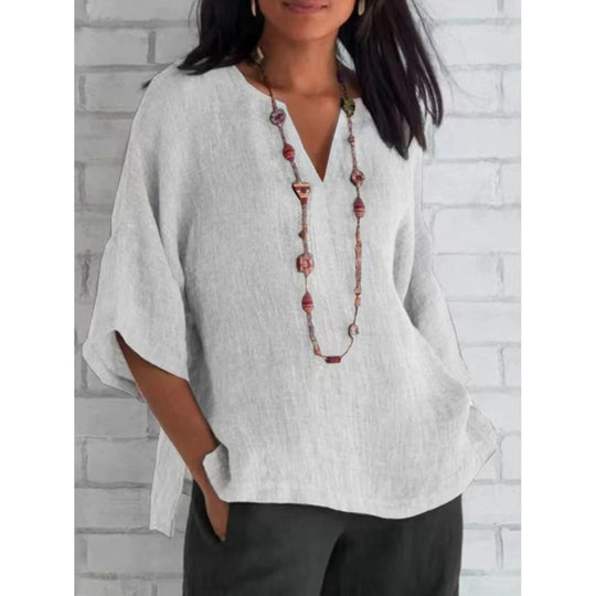 EB | Fenna Damenbluse Aus Baumwolle