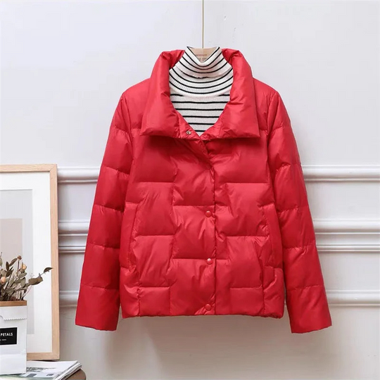 EB | Gequiltete Puffer - Rollkragen Pufferjacke