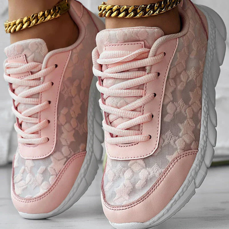 StylischeAtmungsaktive Sneaker Damen EB