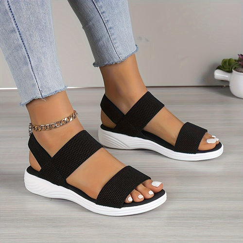 EB | Federleichte Stretch Sandalen