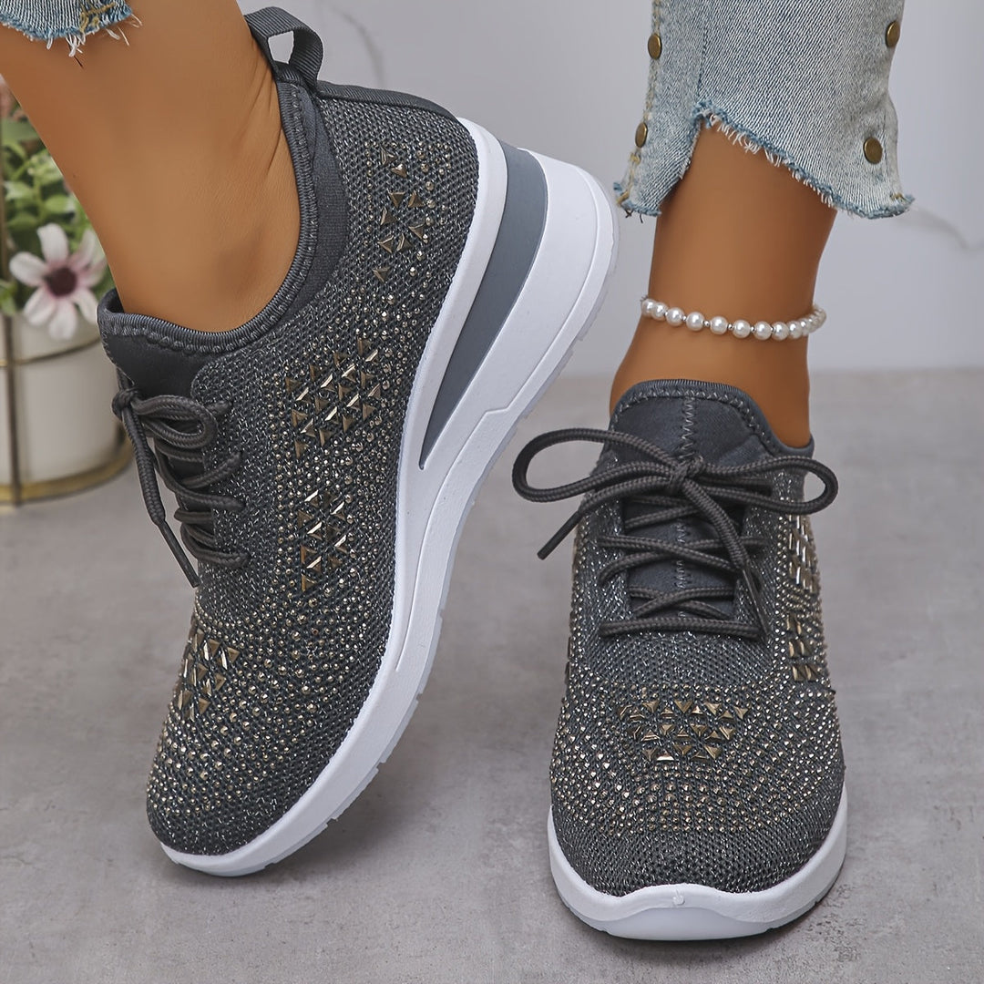 Elegante Sneakers mit Strasssteinen EB EB