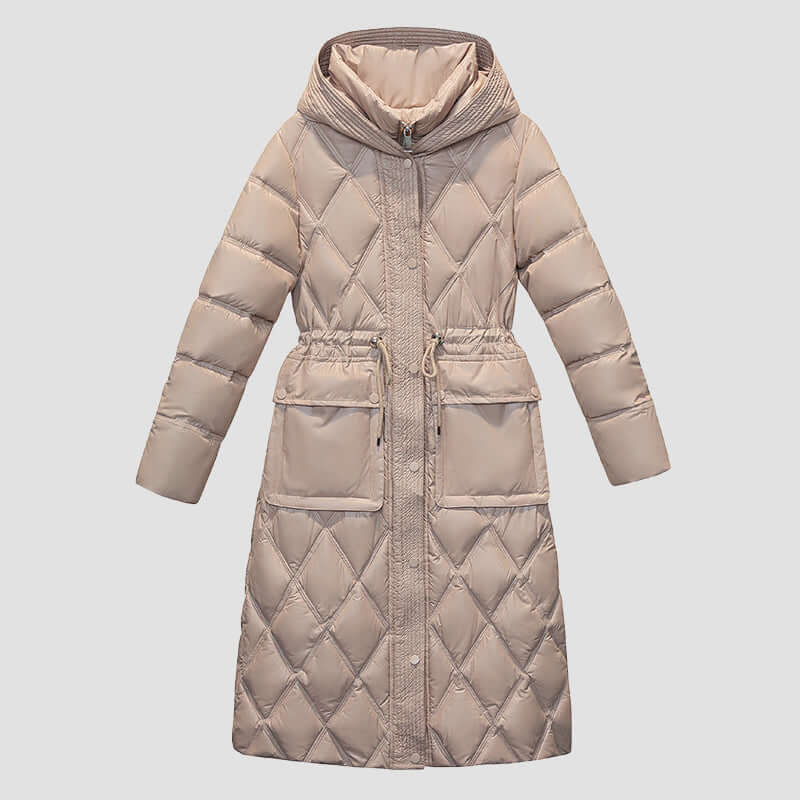 EB | Damen gepolsterte Kapuzen Winterjacke