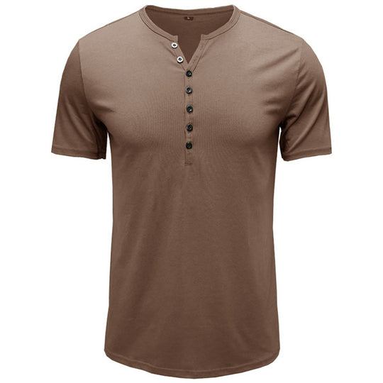 EB | Henley-Hemd Kurzarm