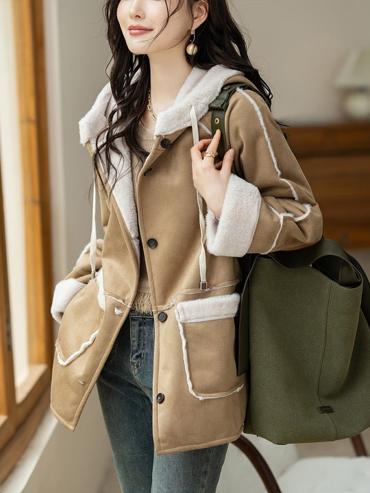 EB | Damen Kapuzenjacke für Frühling & Herbst