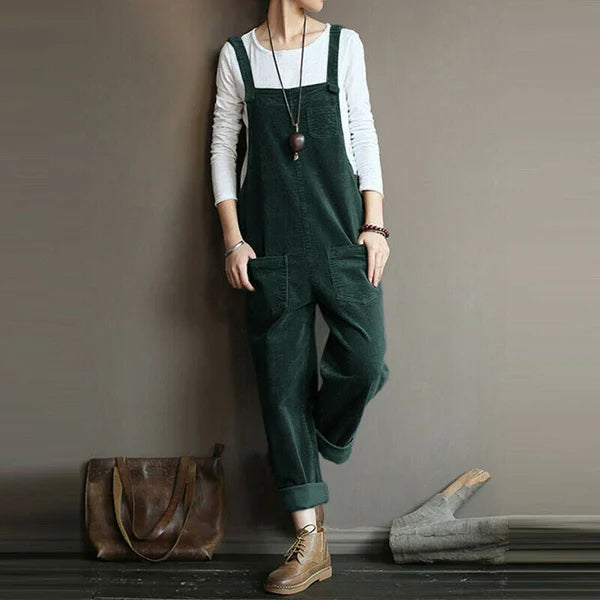 EB - Lässiger Cord-Jumpsuit