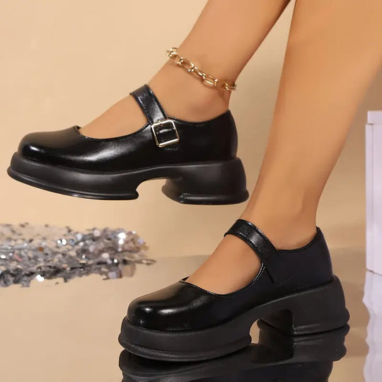 EB | Vintage-Stil Oxford-Schuhe für Damen