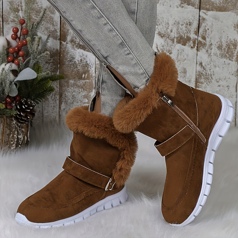 EB | Stiefelette mit Kuscheligem Futter für Frauen