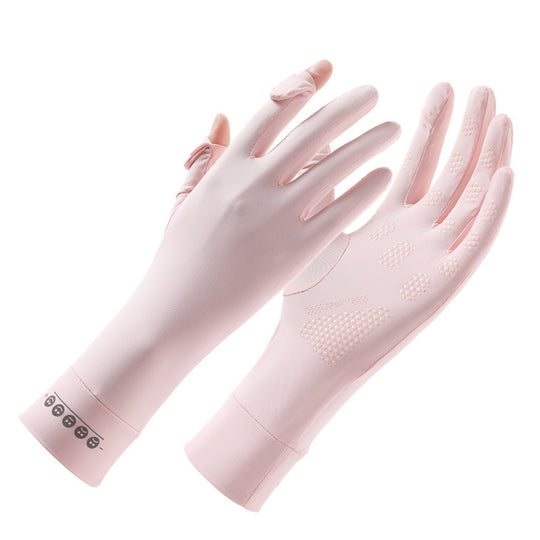 EB | Sonnenschirm Eis Seide Handschuhe