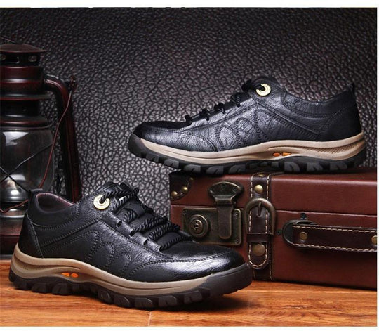 Bequeme Lederschuhe für Herren EB
