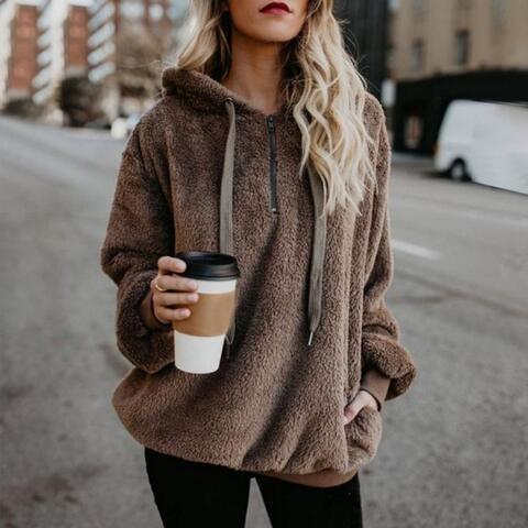 EB | Warme Fluffy Hoodie