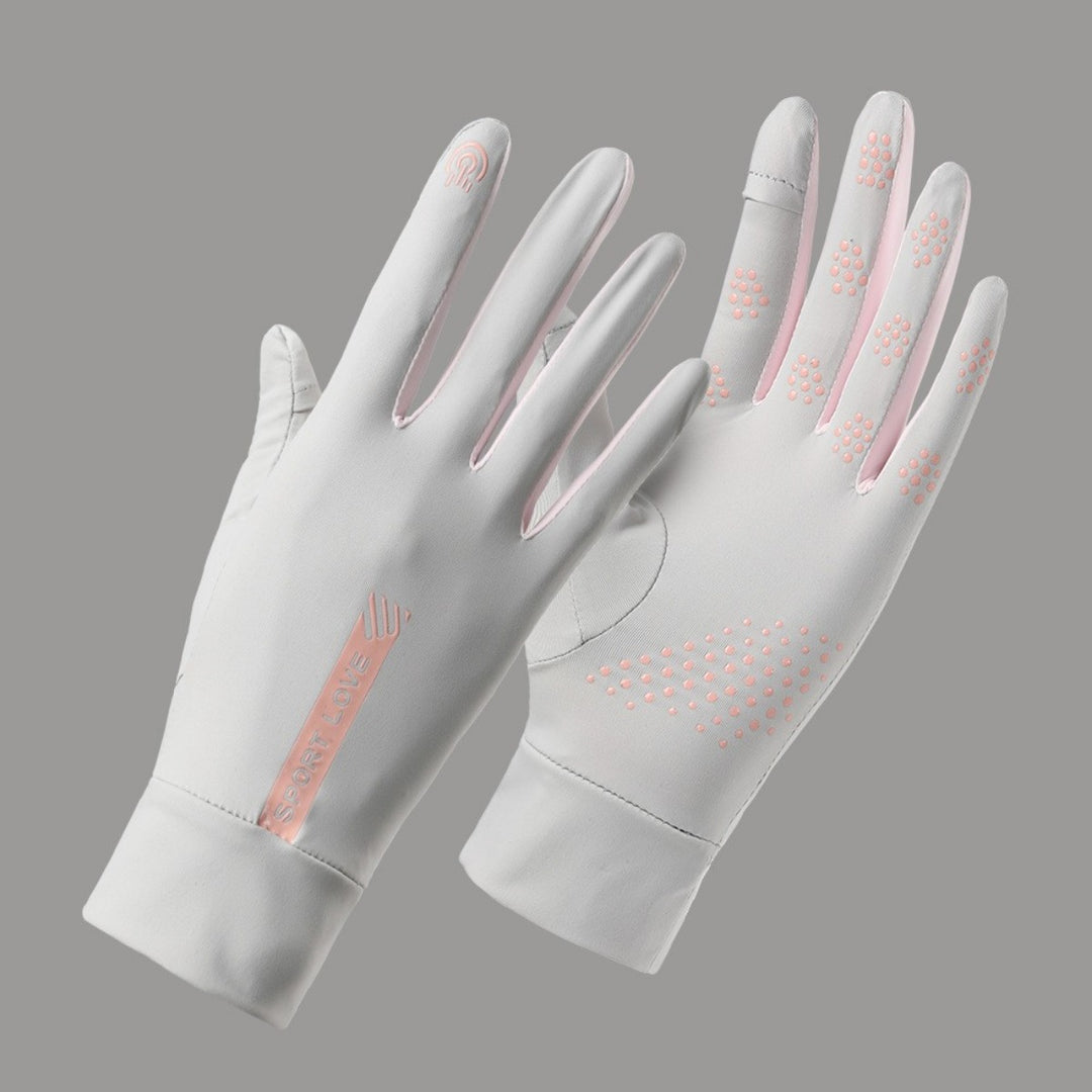 EB | Sonnenschirm Eis Seide Handschuhe