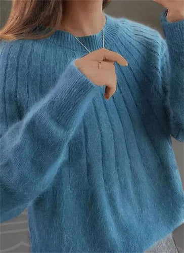 EB | Weicher Kaschmir Strickpullover für Damen - Warm und Luxus
