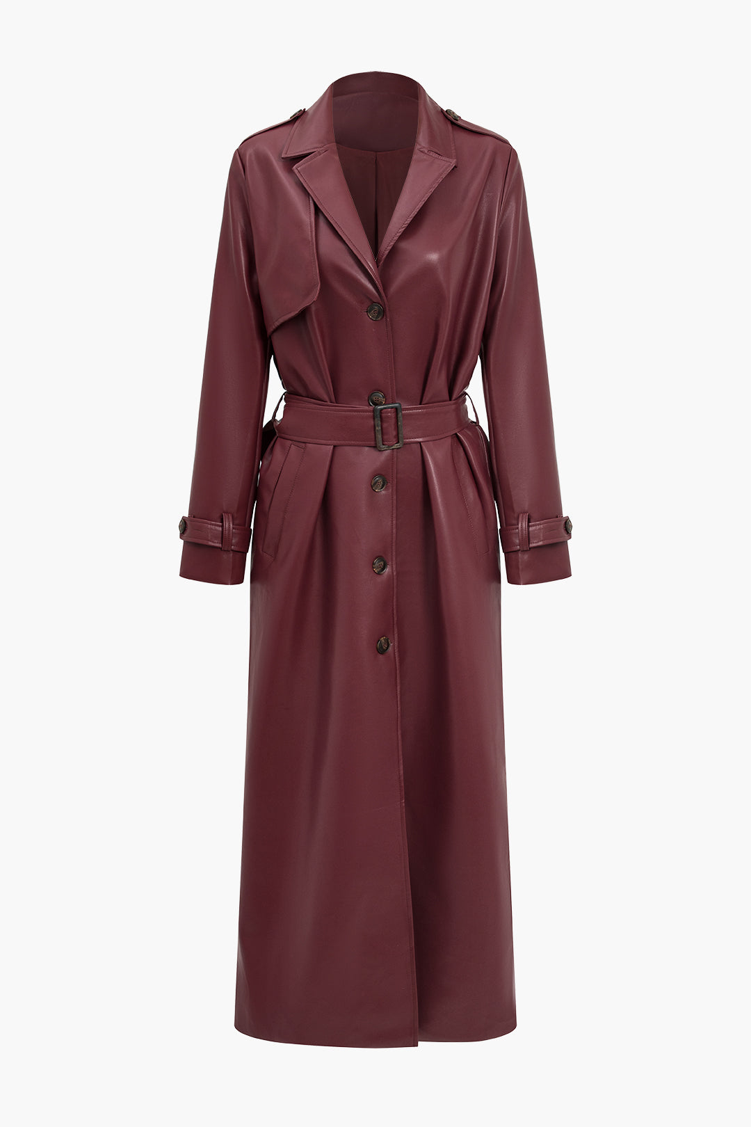 EB | Damen Langmantel mit Gürtel