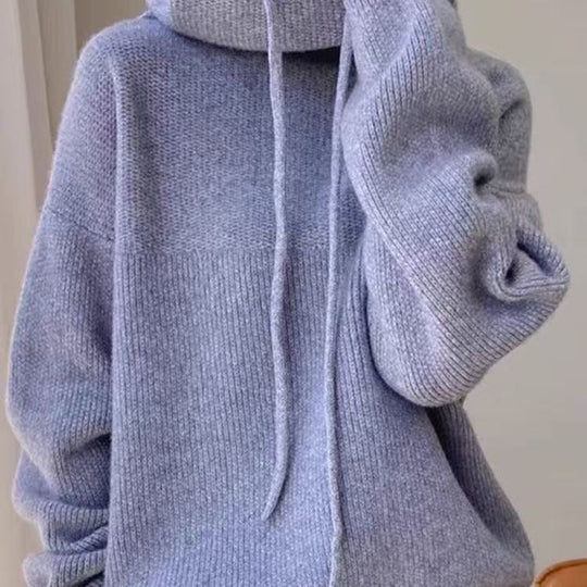 EB | Gemütlicher Strick-Hoodie für Lässigen Komfort