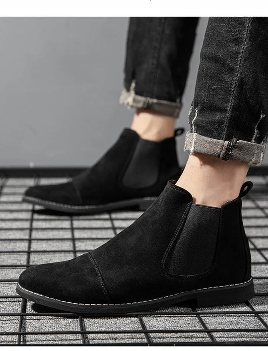 EB | Wildleder Chelsea Boots für Herren Stilvoll & Nachhaltig