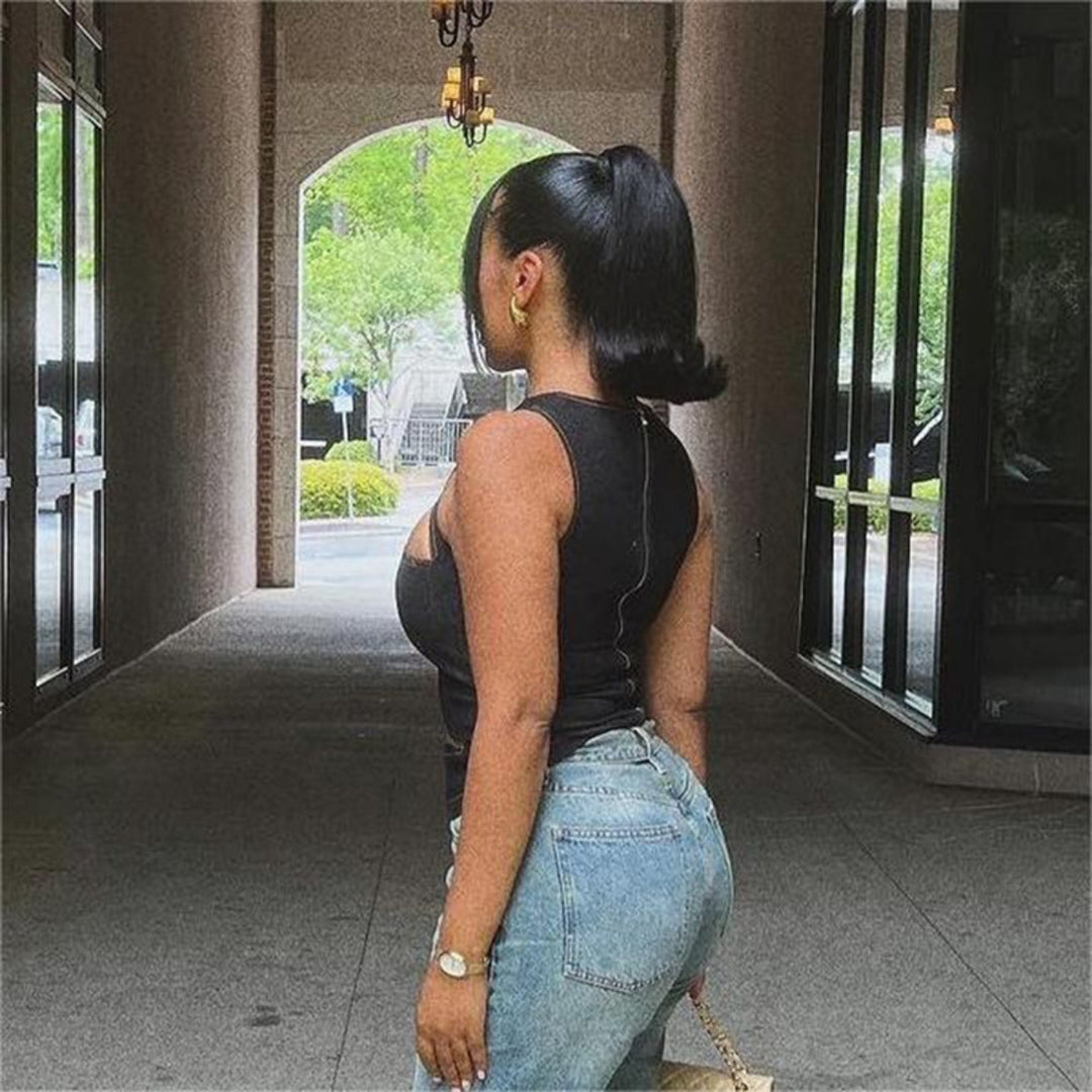 EB | Top aus Jeansweste