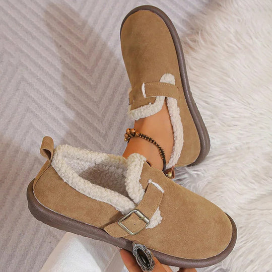 Warme und bequeme flache Schuhe EB