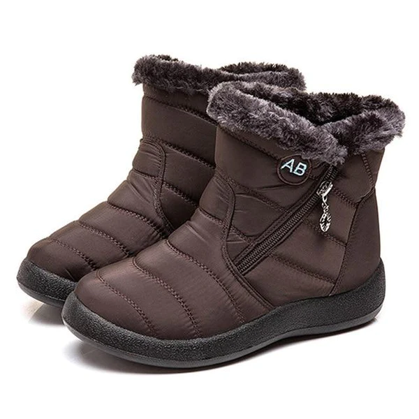 EB | Damen Gemütliche Winter Wasserdichte Anti-Rutsch Stiefel