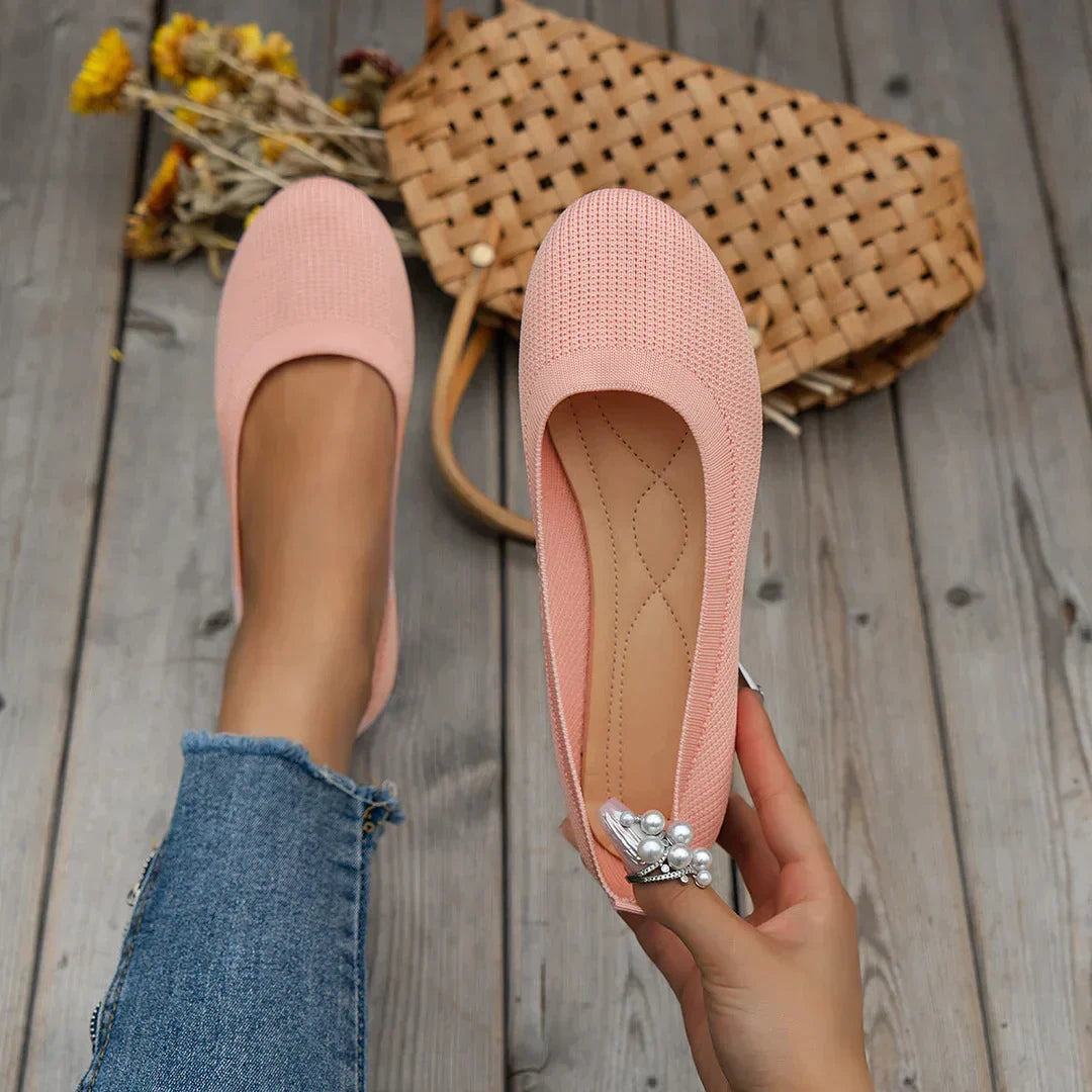 Damen Schuhe Atmungsaktiv Textil Rutschfest Komfortabel EB