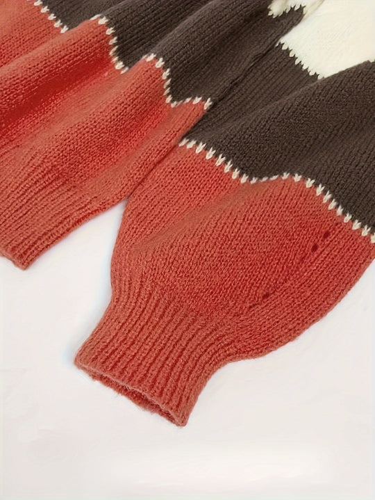 EB | Farbblock Pullover