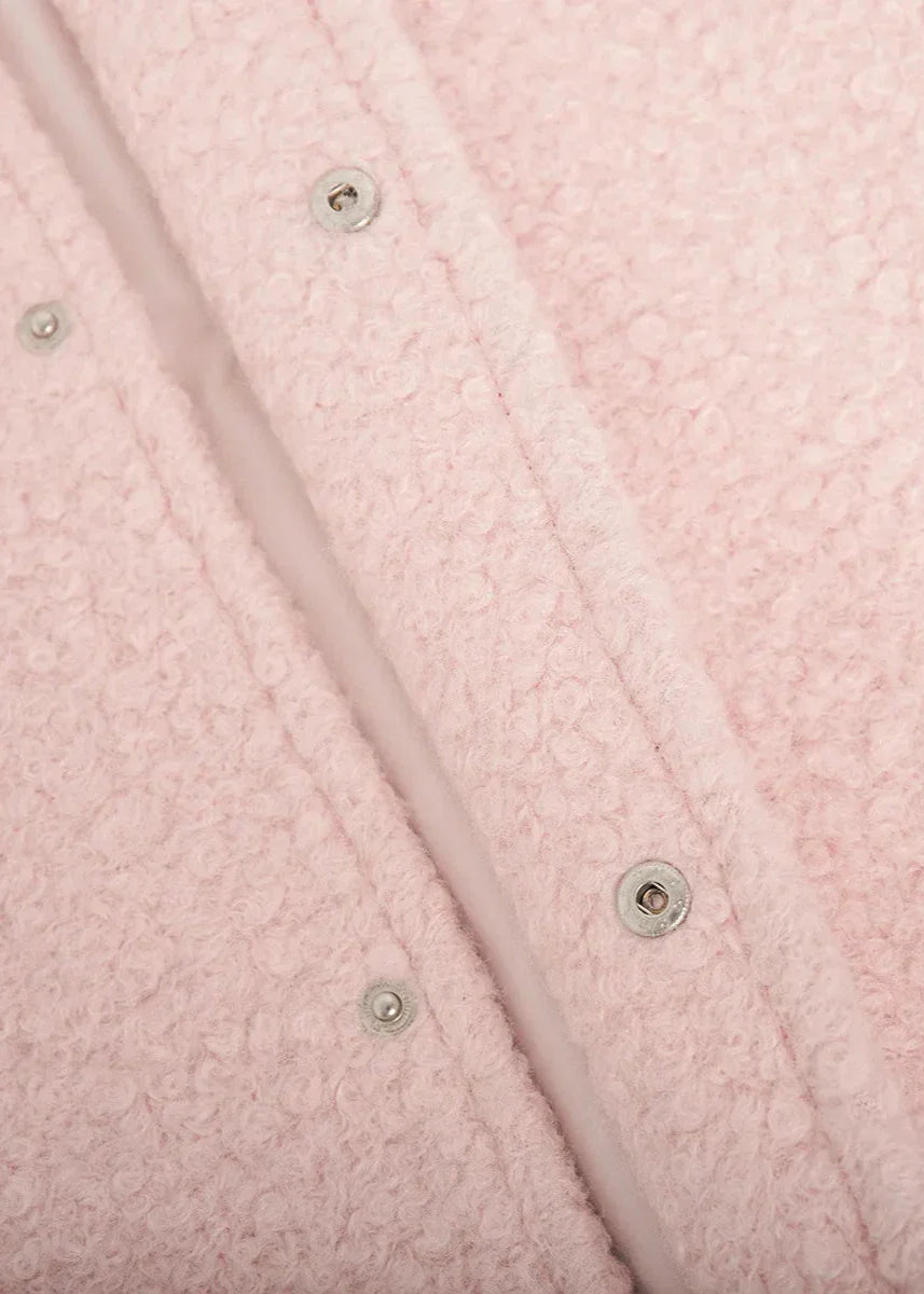 EB | Rosa Drop Shoulder Stehkragenjacke