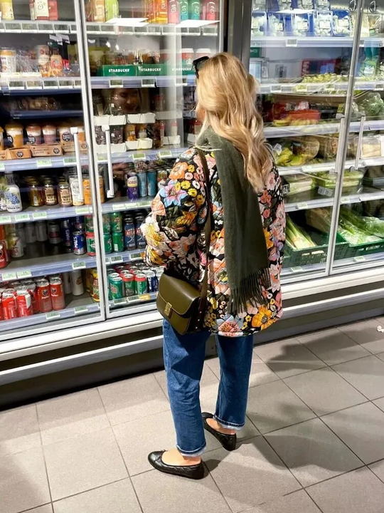 EB | Blazer mit Blumenmuster