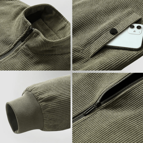 EB | Corduroy-jacke mit Teddyfutter Warm und Komfortabel Ideal für Kaltes Wetter