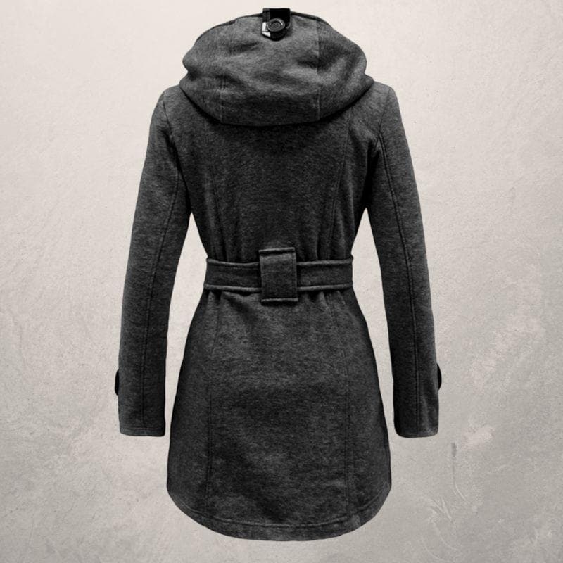 EB | Warme Winter Mantel - Taillengürtel