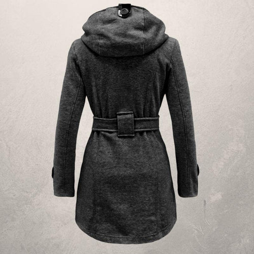 EB | Warme Winter Mantel - Taillengürtel