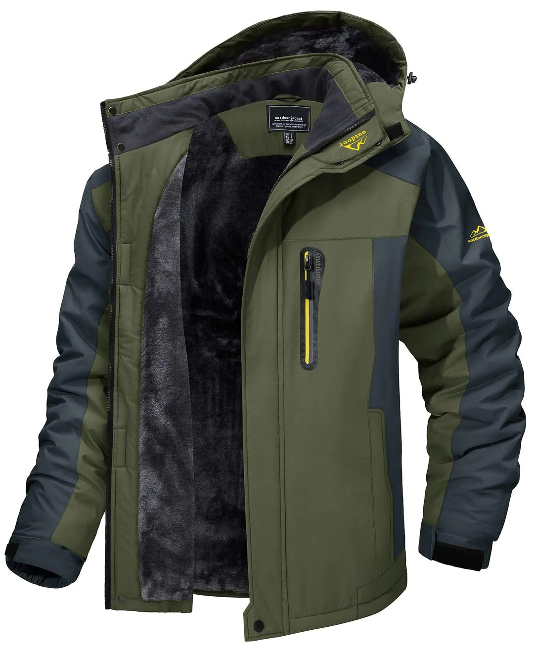 EB | Wasserdichte Jacke mit Fleece-Futter