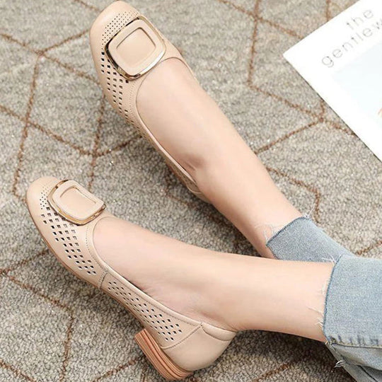 stylische Lederschuhe für den Strand EB EB