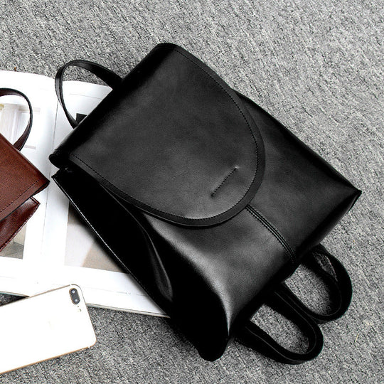 EB | Leder Mini Rucksack für Frauen Luxuriös und Vielseitig