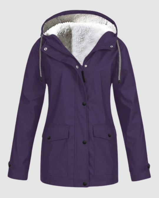 Wasserdichte Warme Fleecejacke Damen | EB