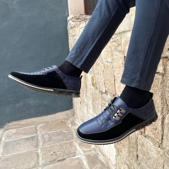EB | Leder Orthopädische Herrenschuhe