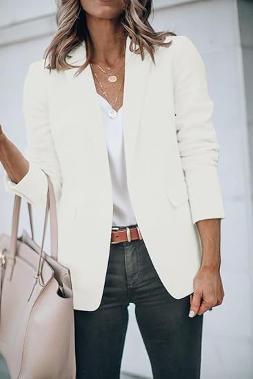 EB | Elegante Einfarbige Blazer