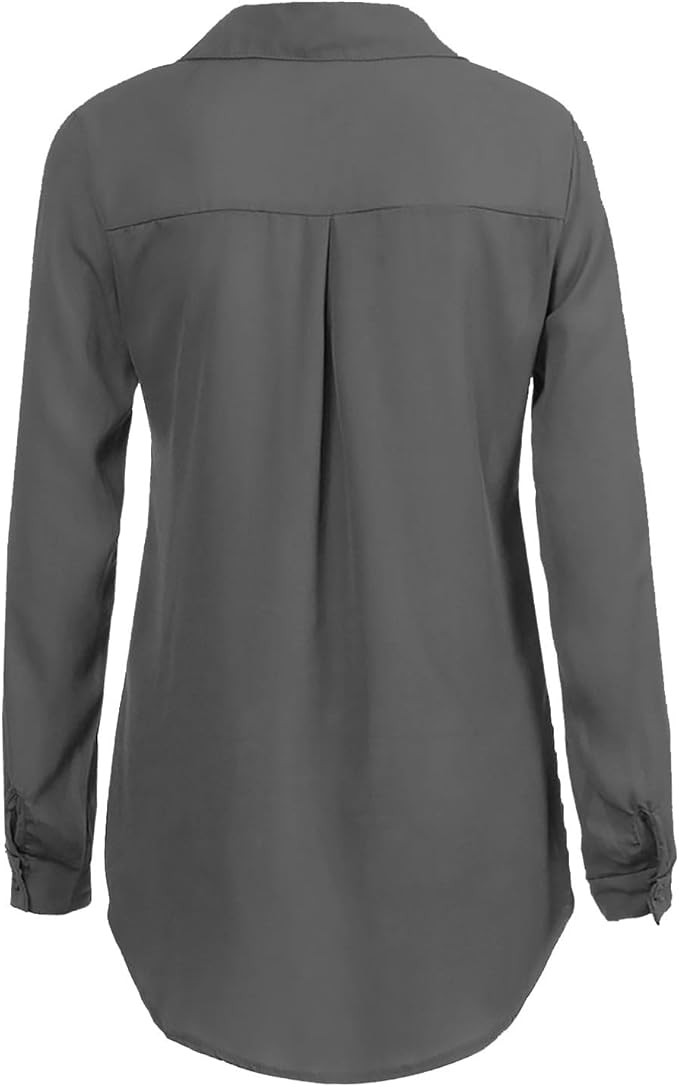 EB | Elegante Chiffonbluse für Frauen