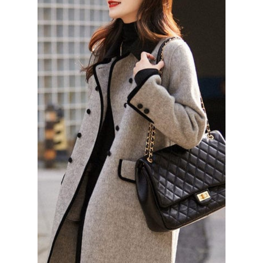 EB | Winter Trenchcoat für Damen Lange Ärmel Spezieller Winter