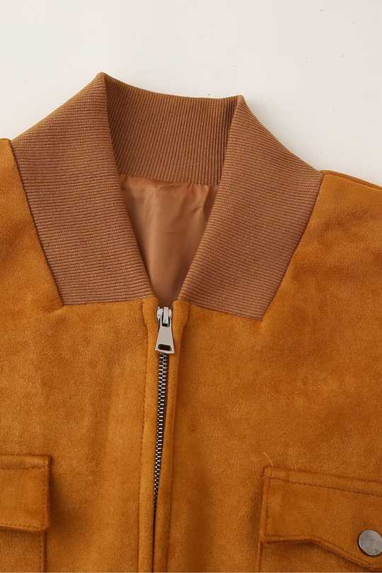 EB | Schulter Wildlederjacke