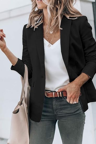 EB | Elegante Einfarbige Blazer