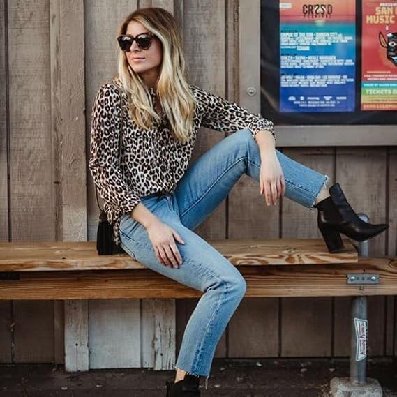 EB | Trendige Bluse Im Leo-Muster