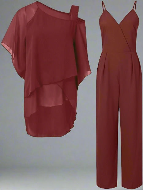 EB | Luxus-Chiffon-Set für Elegante Abende