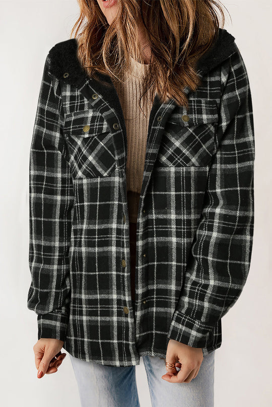 EB | Gitterjacke mit Plüschfutter Warm und Stilvoll Ideal für Den Alltag