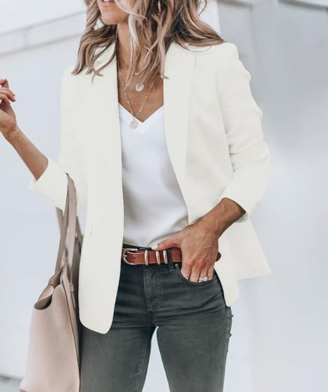 EB | Elegante Einfarbige Blazer