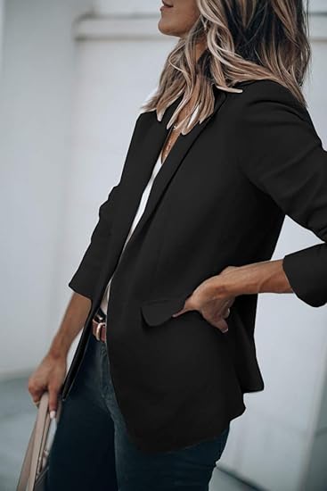 EB | Elegante Einfarbige Blazer