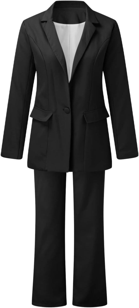 EB | Elegantes Ensemble Bestehend Aus Einem Edlen Blazer und Einer Eleganten Hose
