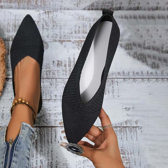 Atmungsaktive Spitzzehen-Schuhe EB