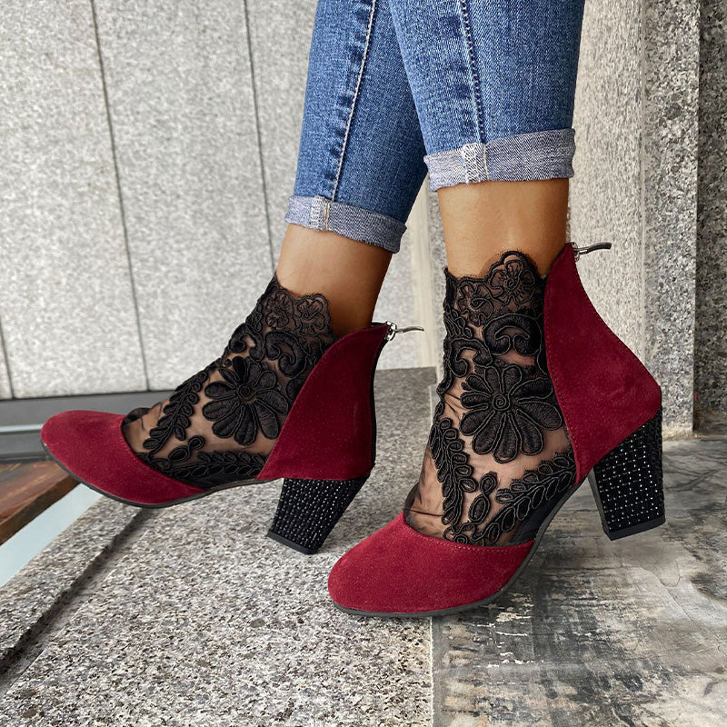 Elegante Sommer-Spitzenpumps EB
