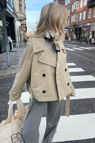 EB | Damen-Trenchcoat In Beige