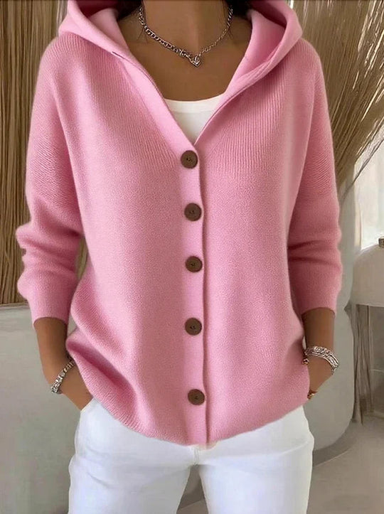 EB | Damen Baumwollcardigan mit langen Ärmeln
